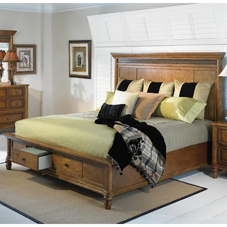 California King-Sized Platform Bed